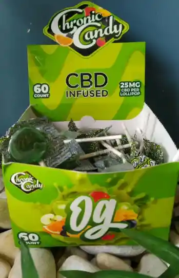 Paleta Chronic Candy Og 25 Mg