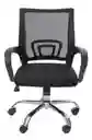 Silla Para Oficina Escritorio Ergonómica Color Negro Material Del Tapizado Mesh