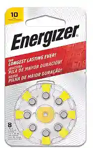 Pila Audifono Amarilla 10 Energizer Audifono Az10dpa-8