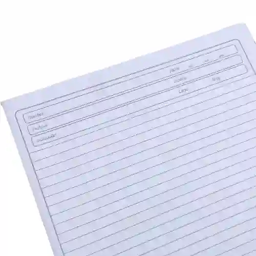 Paquete Hojas Examen X 10 Hojas Doble Oficio Rayadas
