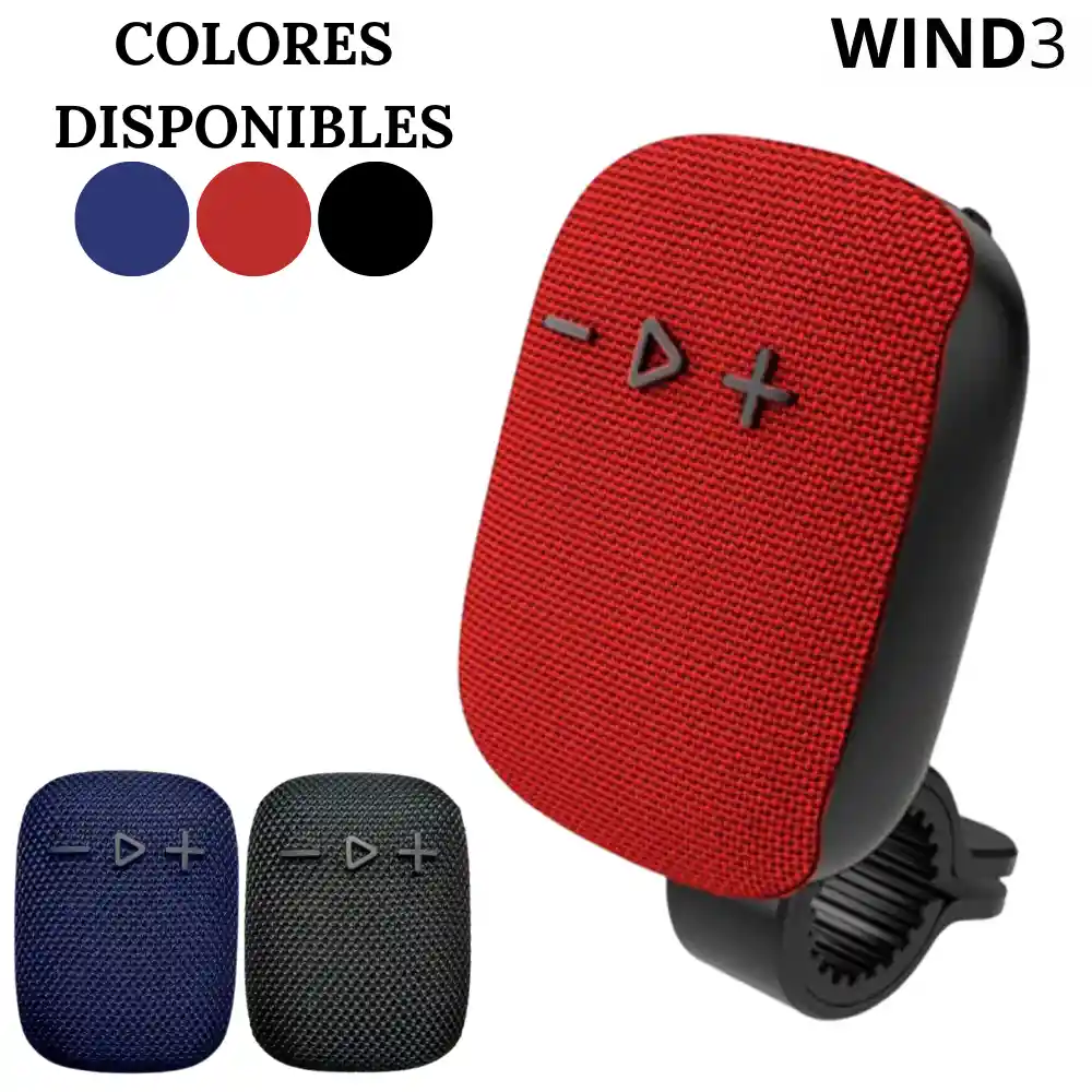 Parlante Bocina Wind3 Bluetooth Recargable