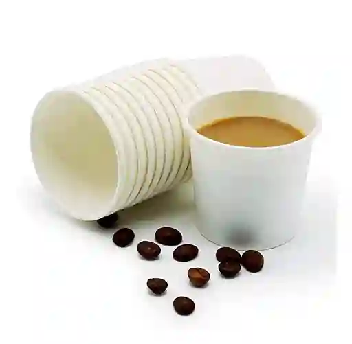 Vasos Blancos De Papel 4 Oz X 50 Unidades