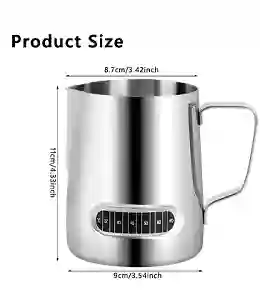 Jarra Espumadora Leche Acero Inoxidable 580 Ml 20 Onzas