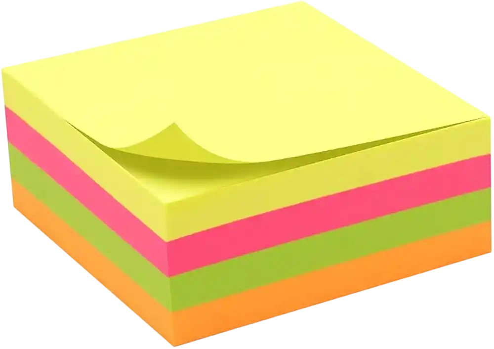 Paquete De Post It Notas Adhesivas Cuadradas X 300 Hojas