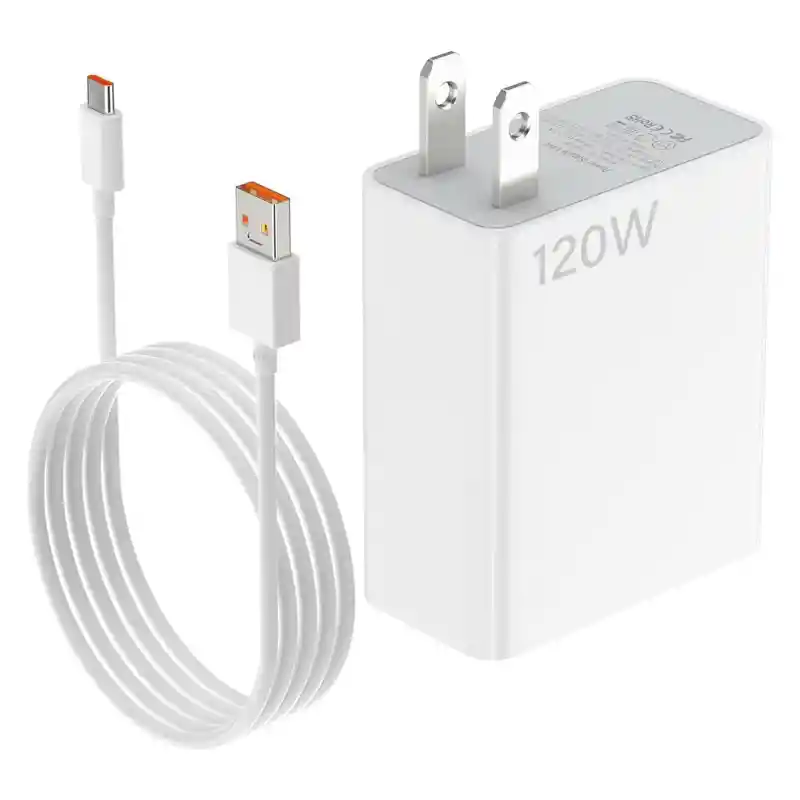 Kit Cargador Xiaomi Hypercharge 120w Original Con Cable Usb A Usb-c