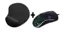 Pad Mouse Gel + Mouse Linx Rgb