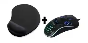 Pad Mouse Gel + Mouse Linx Rgb