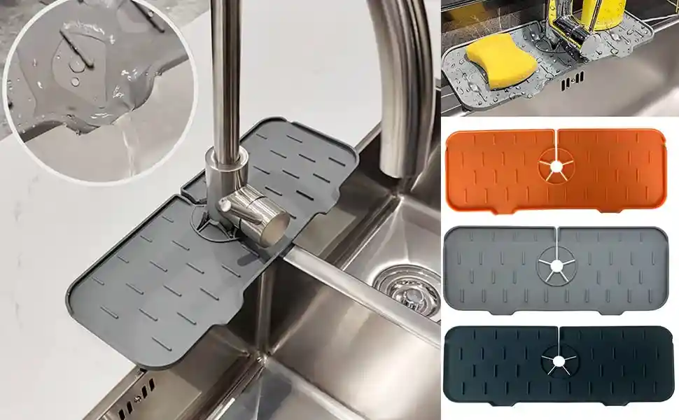 Escurridor Para Grifo En Silicona
