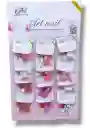 Uñas Postizas Con Diseños Engol Para Dama mujer