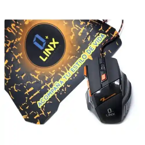 Combo Gamer Linx Mouse Y Pad Mouse