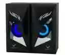 Parlante Wesdar 2.0 Luz Rgb