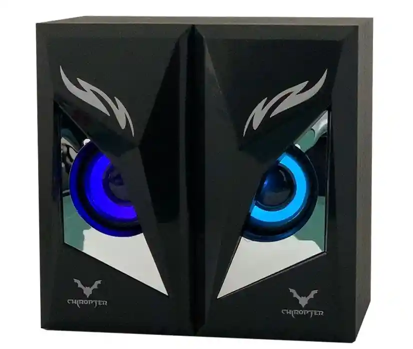 Parlante Wesdar 2.0 Luz Rgb