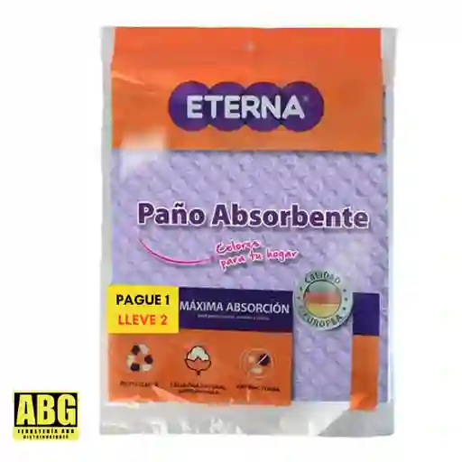 Paño Super Absorbente Antibacterial Pague 1 Lleve 2