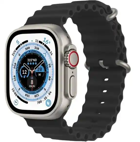 Kit Smartwatch X8 Con Bluetooth + Audifonos Inalámbricos + Cargador Negro