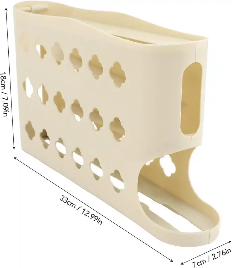 Organizador De Huevos Para Refrigerador Deslizante 4 Niveles