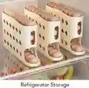 Organizador De Huevos Para Refrigerador Deslizante 4 Niveles