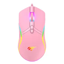 Mouse Havot Rosado Pink Ms1026