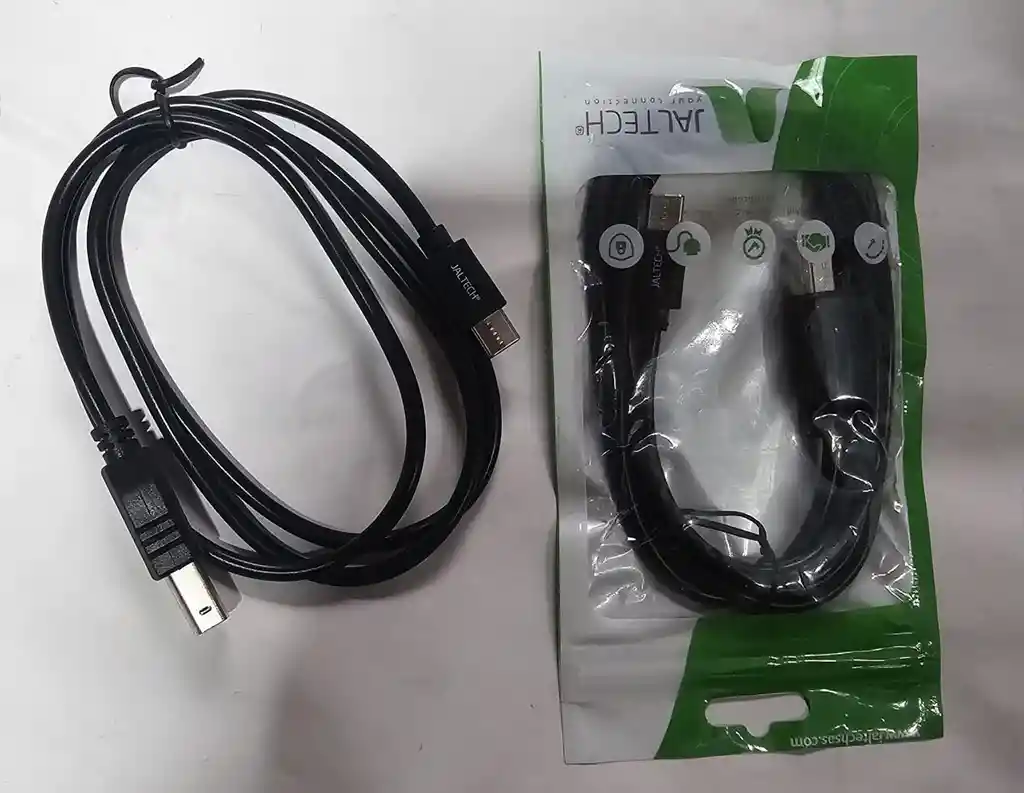 Cable Impresora Negro Usb C 1m