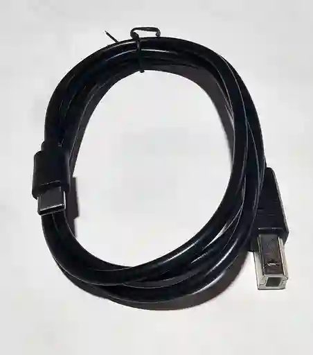 Cable Impresora Negro Usb C 1m