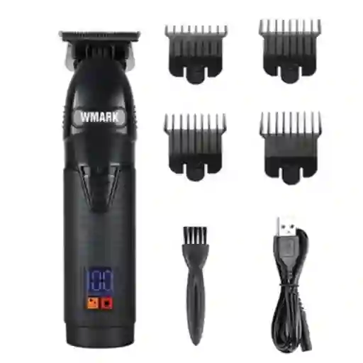 Maquina Patillera Profesional Recortadora De Pelo Barbera Wa 917 Recargable