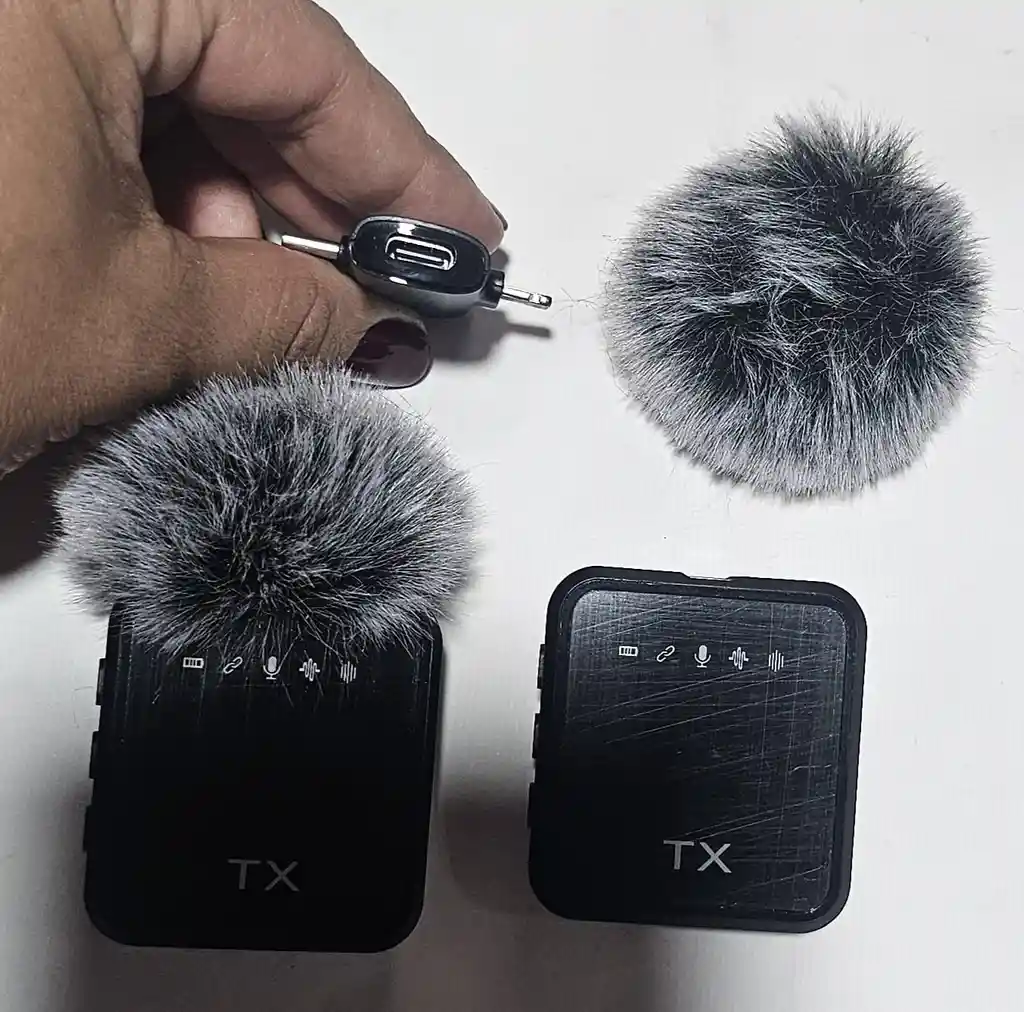 Mirofono Solapa X2 Tx Peludo 2 En 1 Set X2 – F15