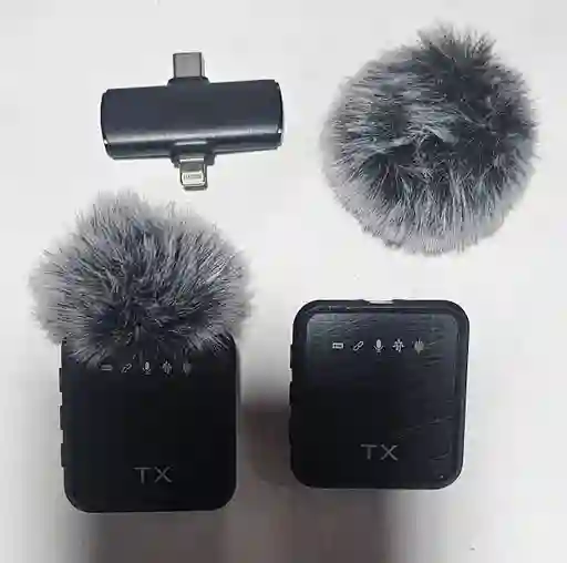 Mirofono Solapa X2 Tx Peludo 2 En 1 Set X2 – F15