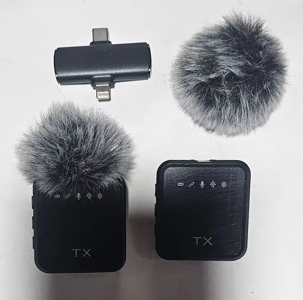 Mirofono Solapa X2 Tx Peludo 2 En 1 Set X2 – F15