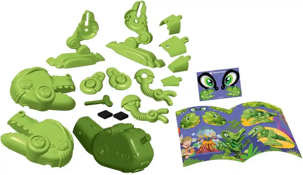 Juego Didáctico Dino Bot Robot Armable Dinosaurio Para Niños