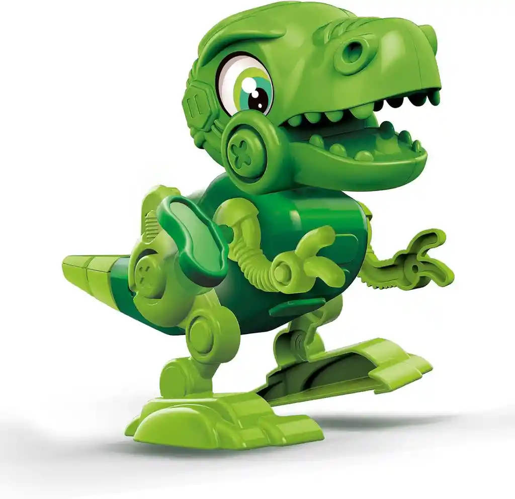 Juego Didáctico Dino Bot Robot Armable Dinosaurio Para Niños