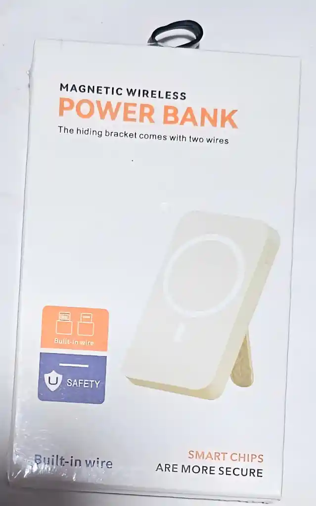 Cargador Magnetico Soporte Inalambrico Power Bank Usb C Lightig Usb A 10.000mah 66w Para Celures Android Iphone