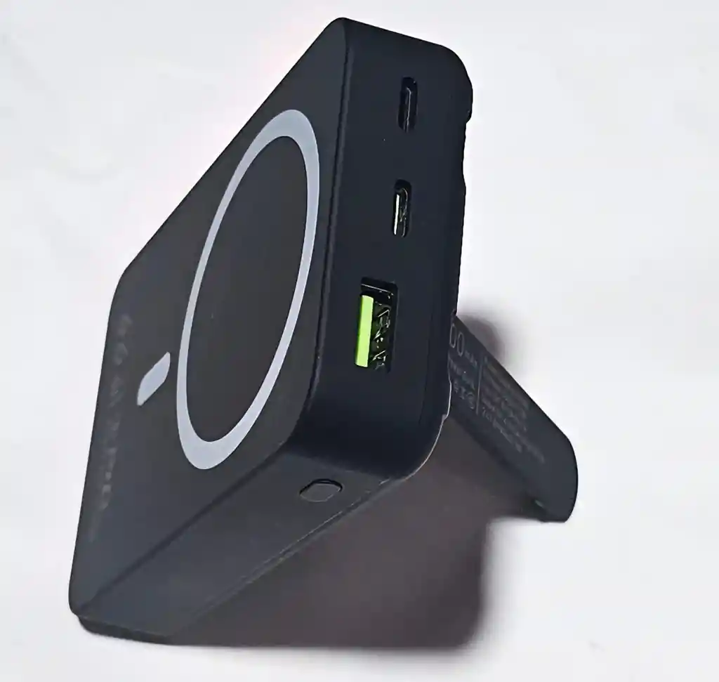 Cargador Magnetico Soporte Inalambrico Power Bank Usb C Lightig Usb A 10.000mah 66w Para Celures Android Iphone