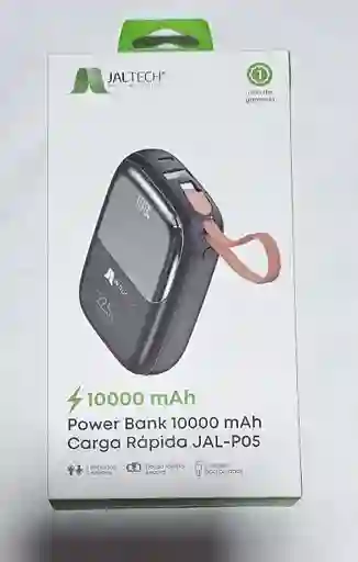 Cargador Inalambrico Power Bank Pantalla 22.5w 10.000mah Usb C Usb A Lighting Para Celular Android Y Iphone