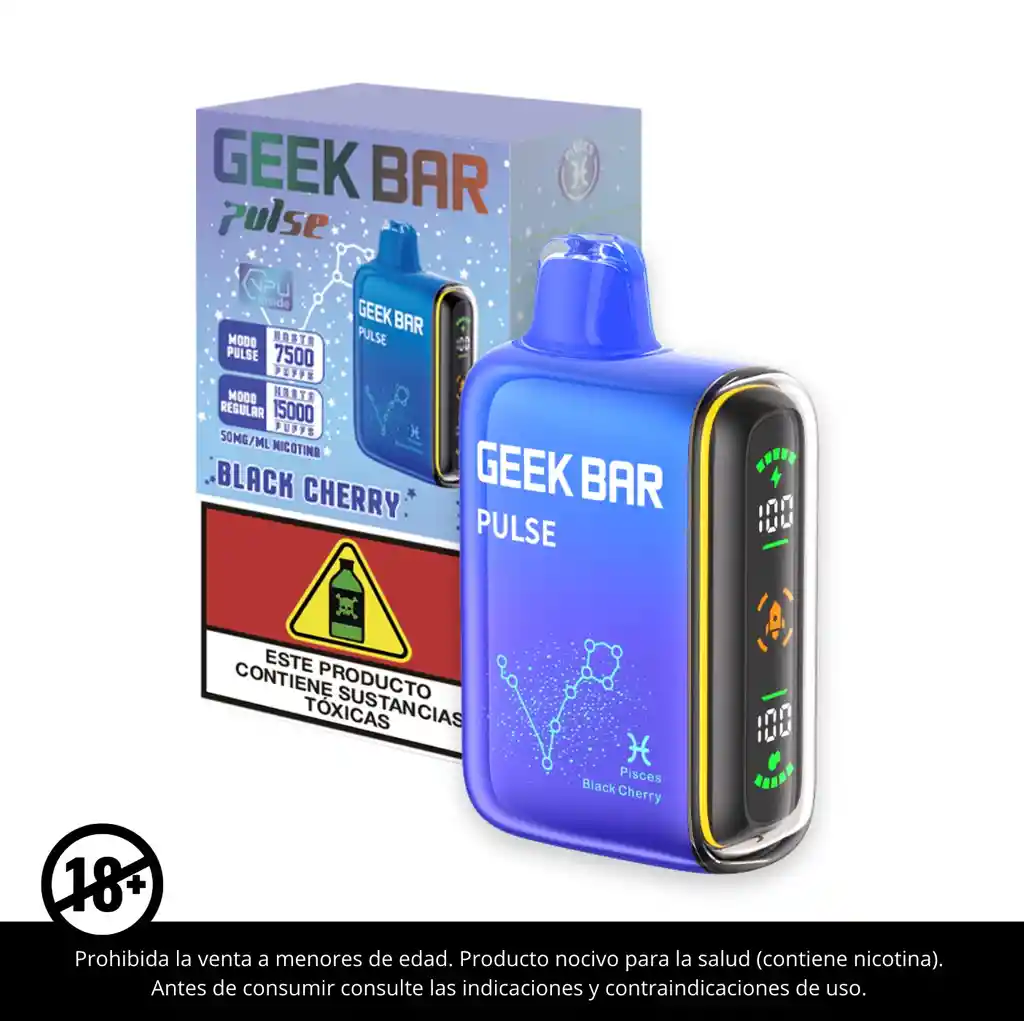 Vape Geek Bar Pulse Black Cherry 15.000 Puffs