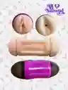 Vagina Y Ano Masturbador Realista Masculino Texturizado Kelly