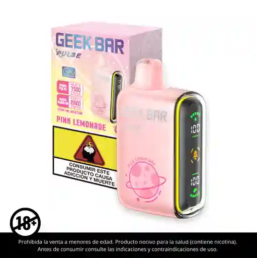 Vape Geek Bar Pulse Pink Lemonade 15.000 Puffs