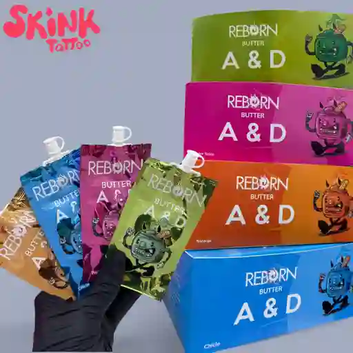 Crema Para El Tatuaje Ayd Caja Por 25/unidades (nueva Edición)