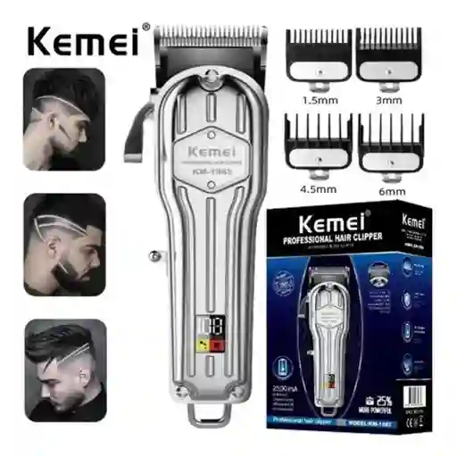 Maquina Profesional Peluquera Kemei Km-1983