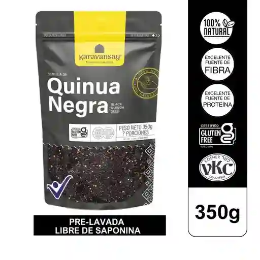 Semilla De Quinua Negra - Karavansay 350g