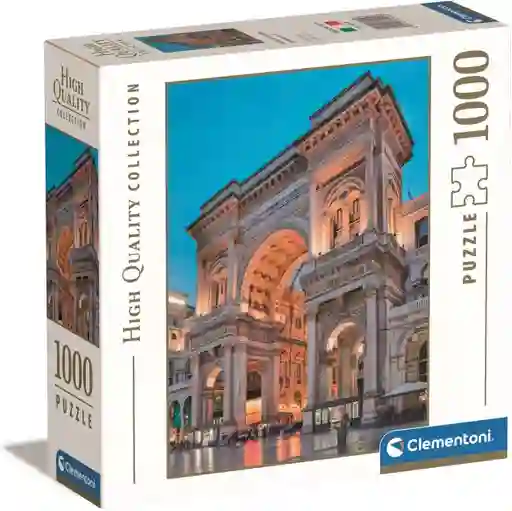 Rompecabezas 1000 Piezas Galería Vittorio Emanuele Clementoni