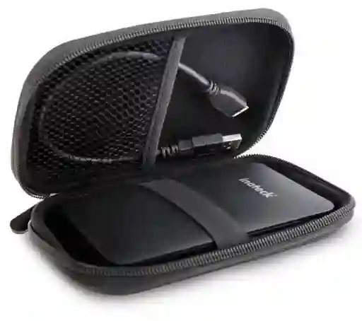 Estuche Protector Disco Duro Externo Semi Rigido Negro
