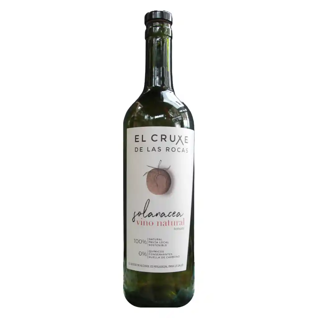 Solanacea Vino Natural De Tomate X 750ml Cruxe De Las Rocas