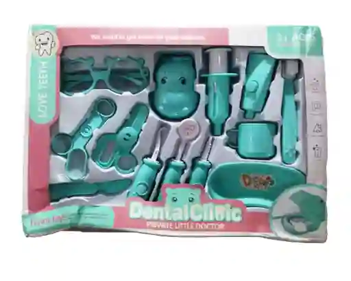 Kit De Juguete Educativo Para Niños De Odontologo 13 Piezas