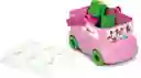 Juego Didácticos Sensorial Autobús Formas Rosa Para Niños