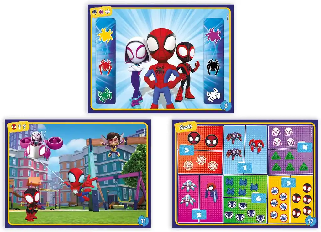 Juego Didáctico Quizzy Bolígrafo Interactivo Spidey Niños