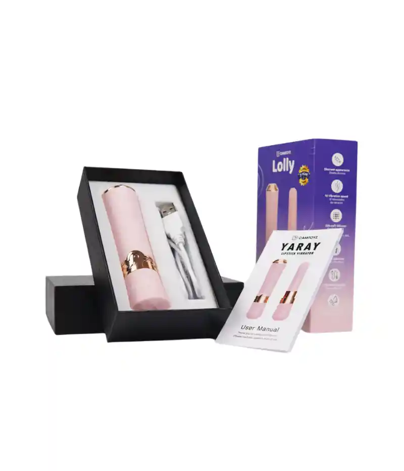 Labial Vibrador Recargable Yaray Lolly