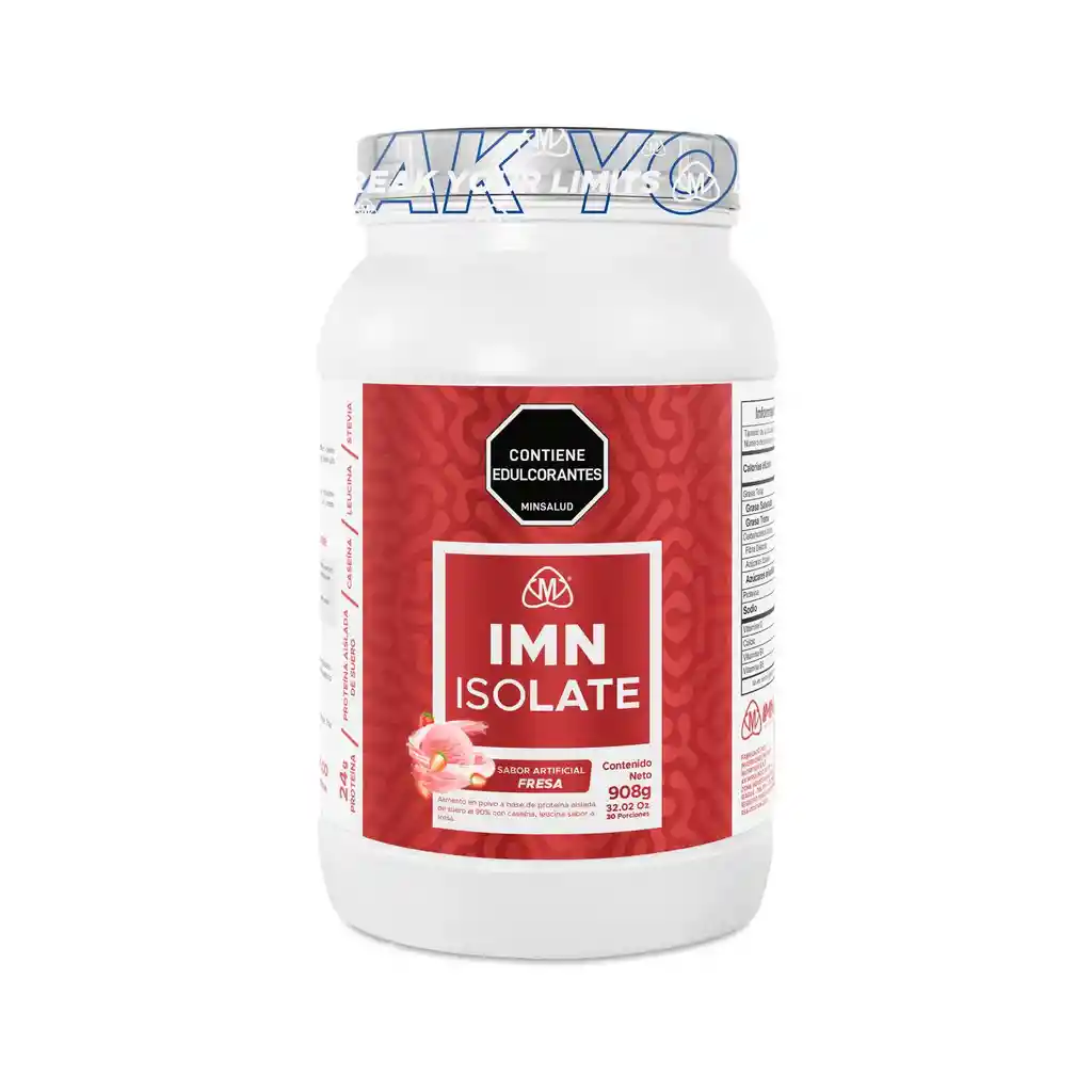 Iso Whey Imn Isolate 2lb Fresa