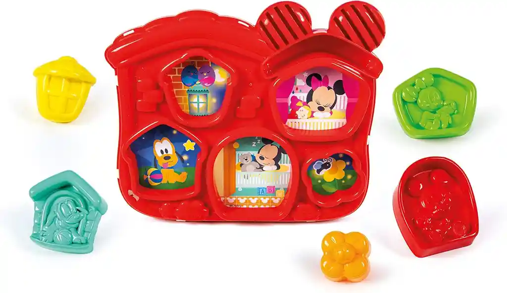 Juego Didáctico Casa De Formas Disney Baby Para Niños