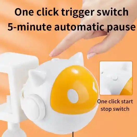 Juguete Para Gatos Con Evolucion Automatica Inteligente Y Telescopica