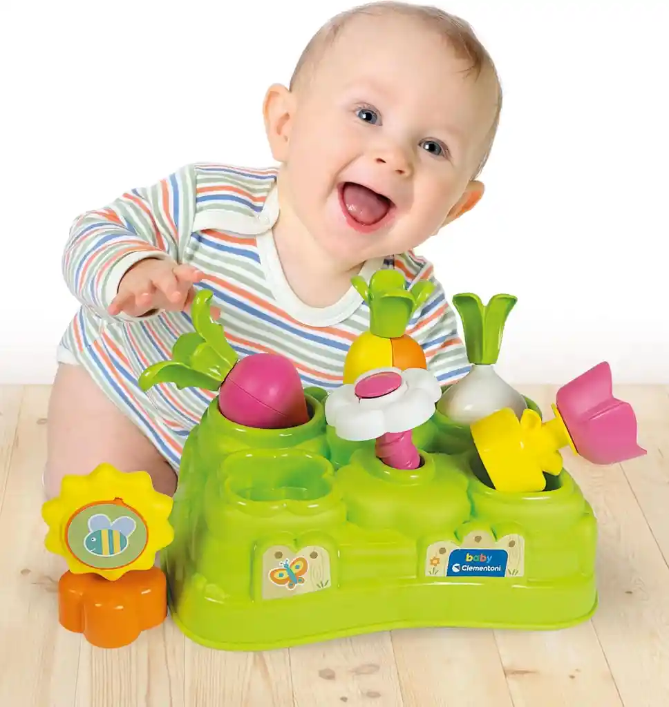 Juego Didáctico Encajable Primer Jardín Sensorial Bebé