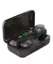 Audífonos In-ear Inalámbricos Bluetooth F9-5 Negro Power Banck